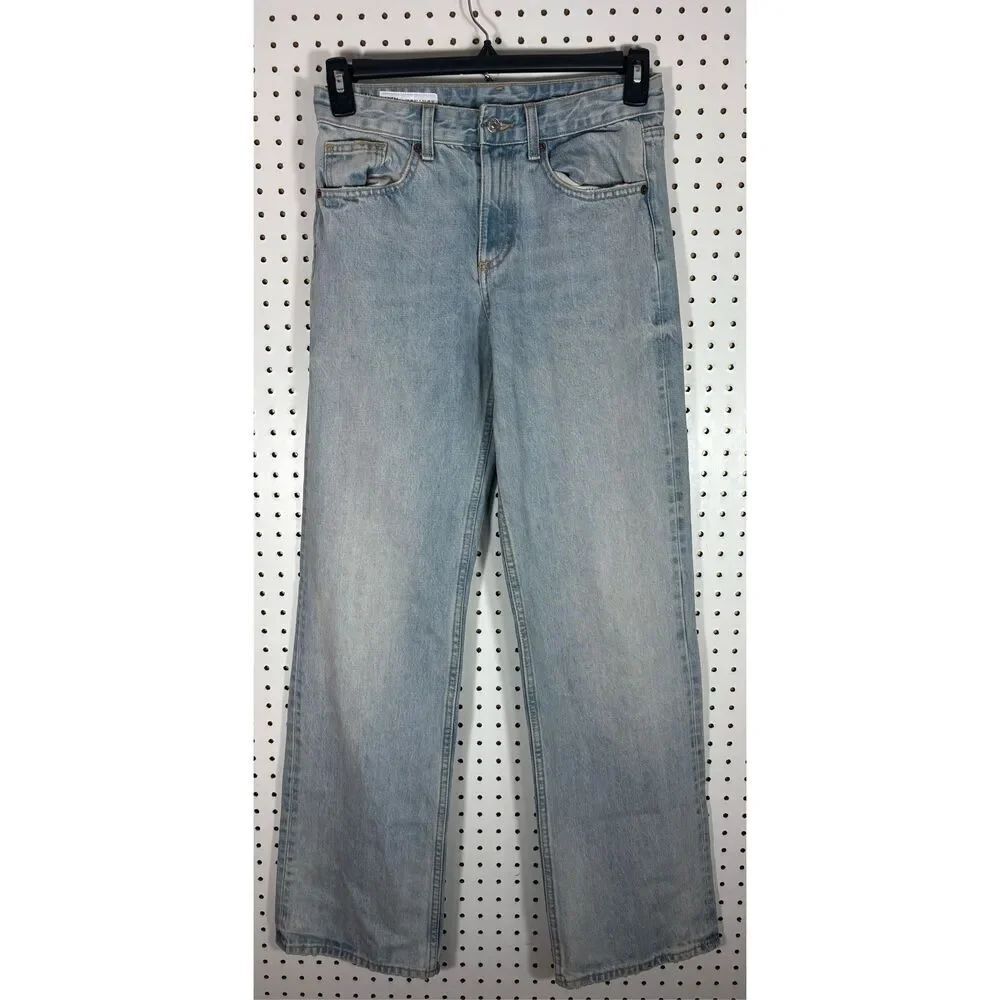 Zara straight leg denim jeans size 4